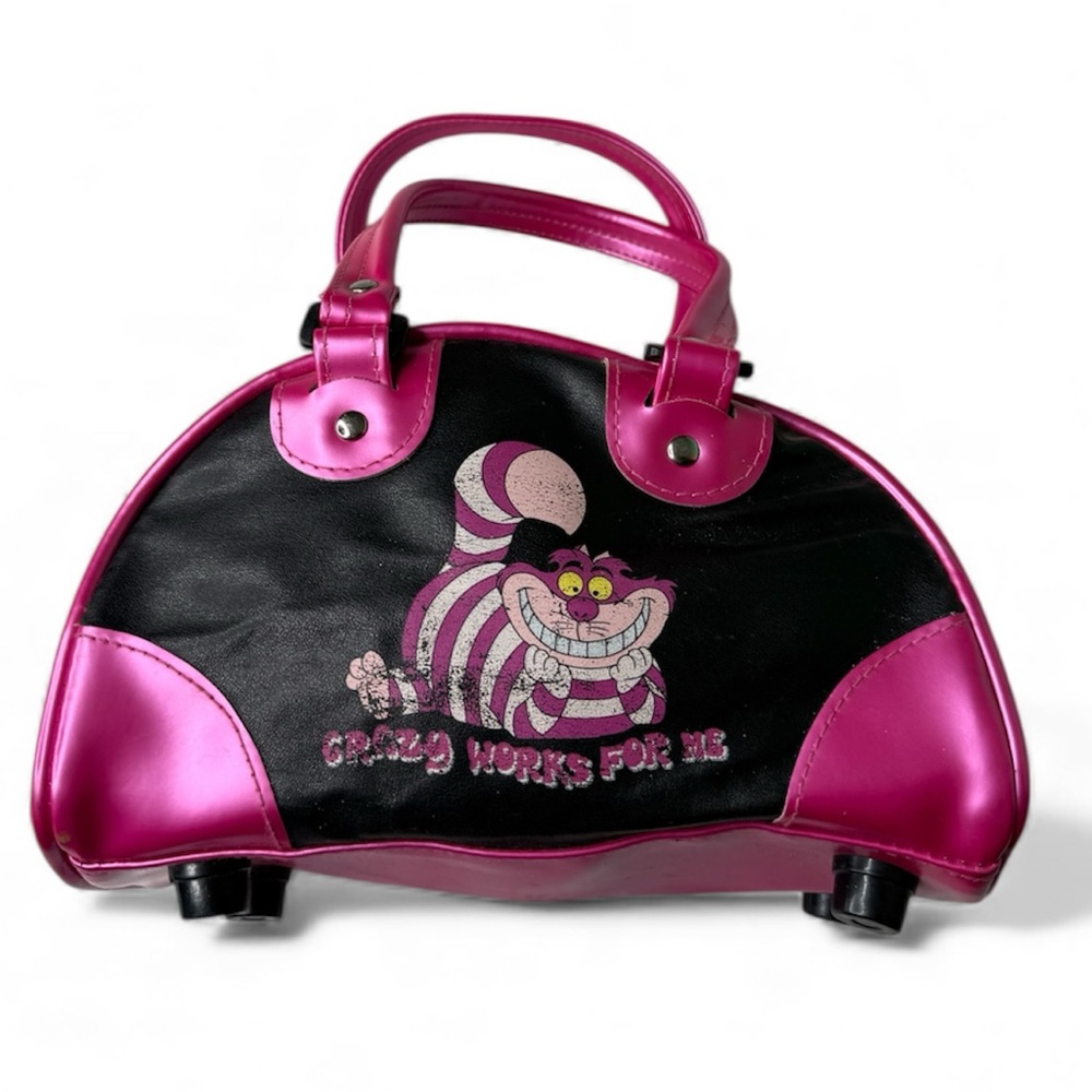 Disneyland Resort Cheshire Cat Small Mini Hand Bag From Alice In Wonderland RARE